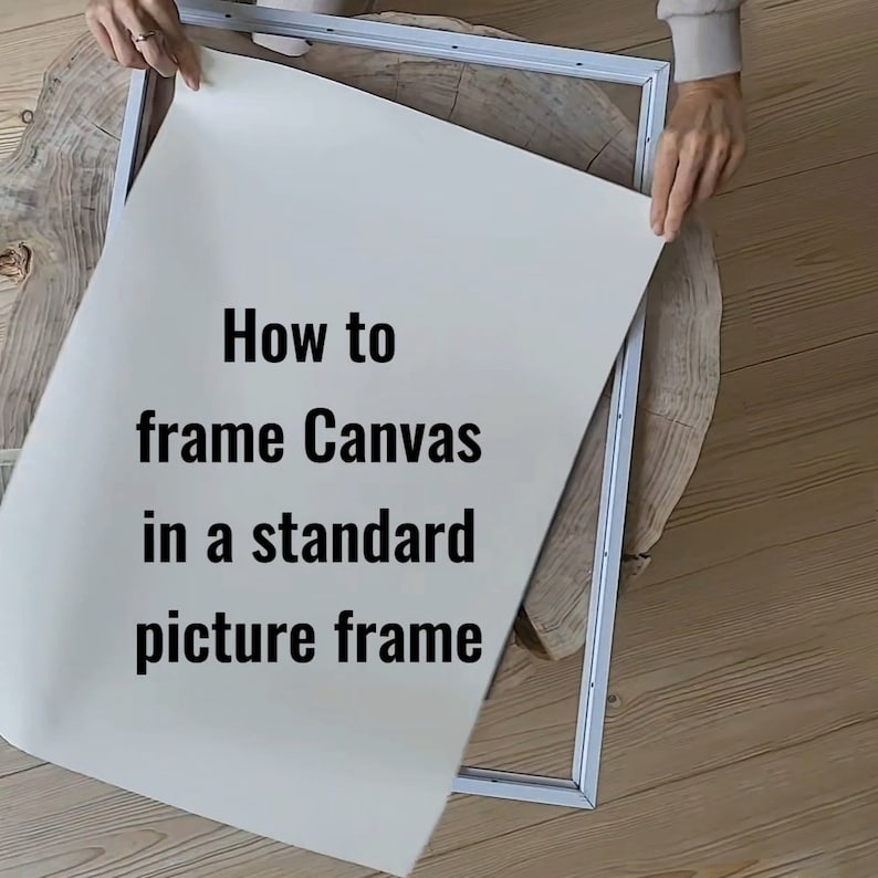How-to-frame-canvas-art How-to-frame-canvas-art