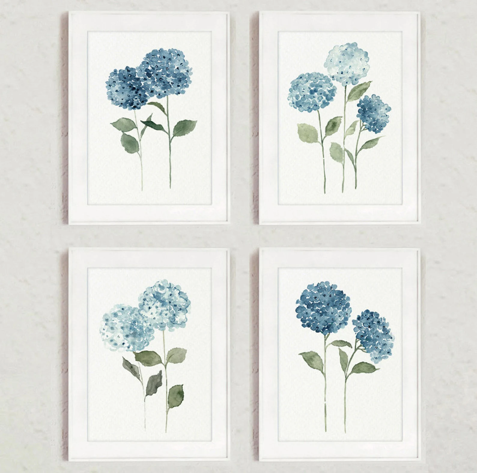 Hydrangea-blue-watercolor Hydrangea-blue-watercolor