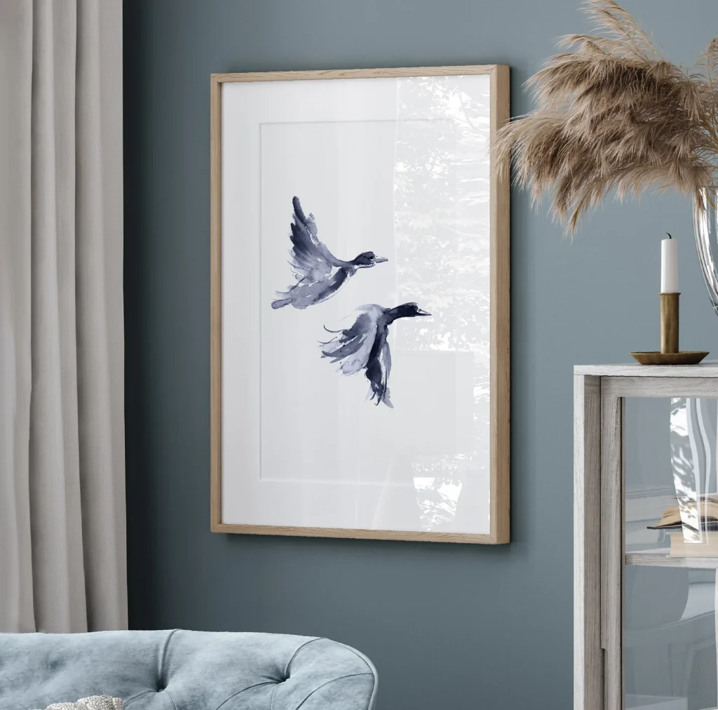 Navy Blue Ducks Gift Idea