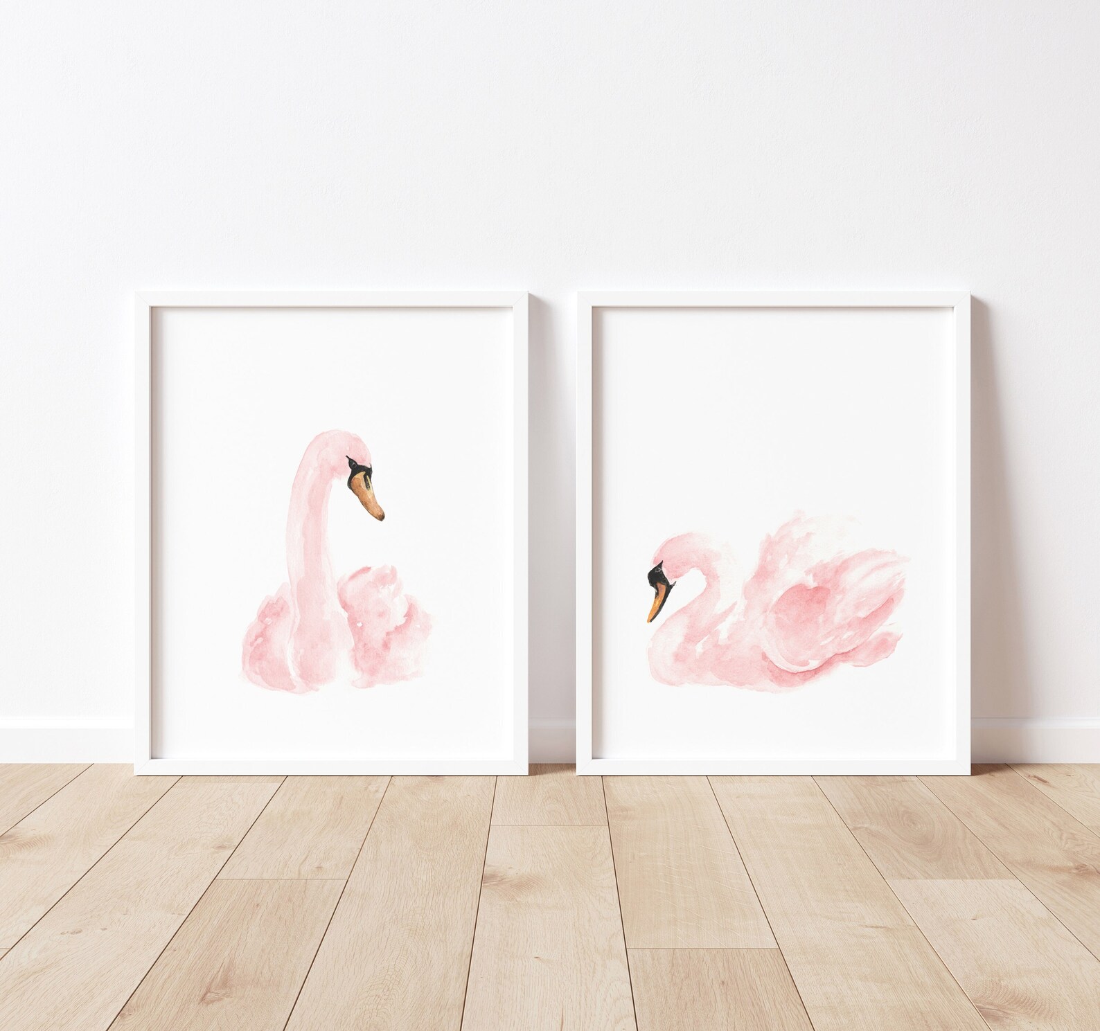 You are currently viewing Where Love Floats Pink Swan Watercolor Art Prints