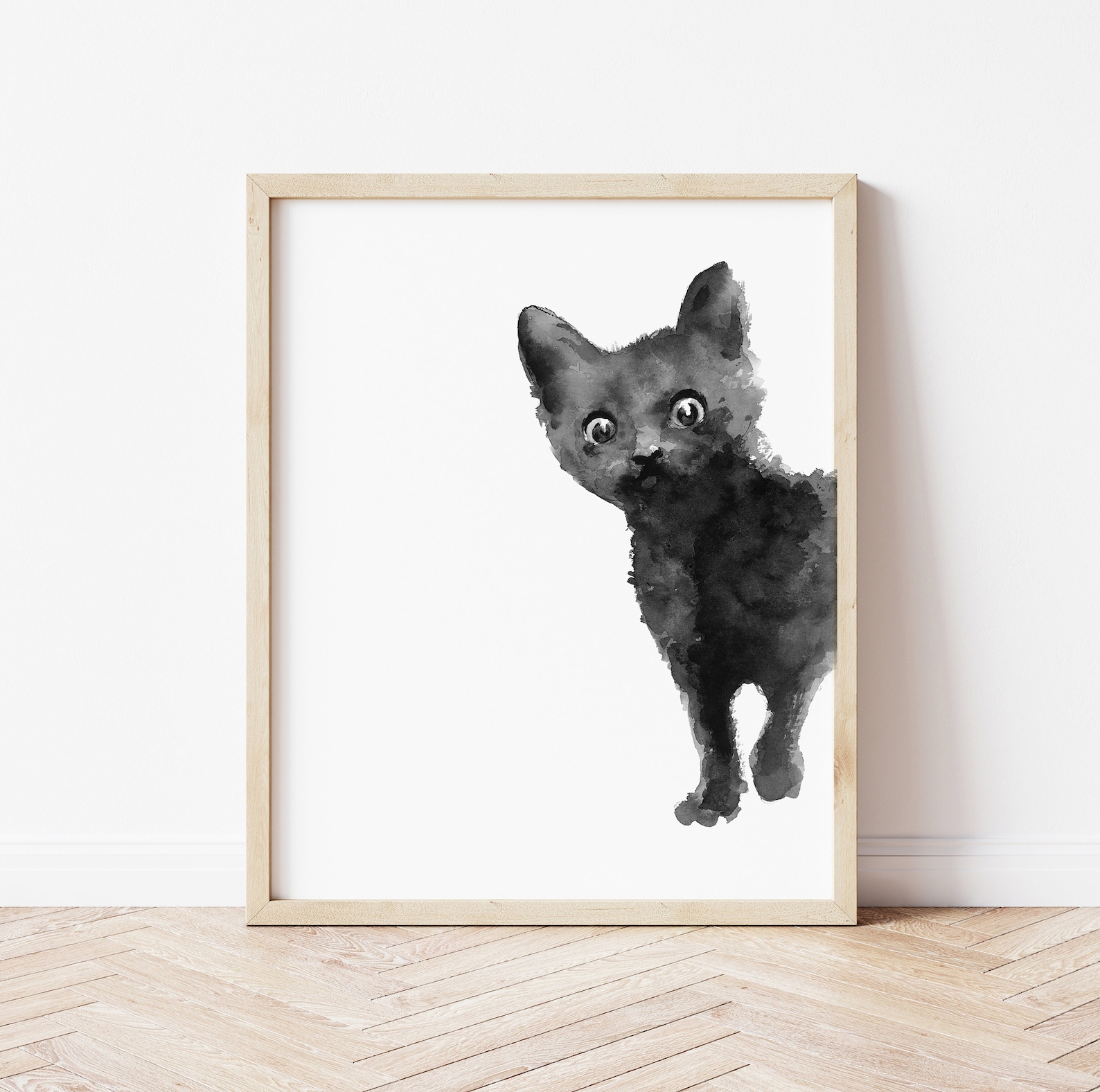 Black-Cat-rustic-art-print Black-Cat-rustic-art-print