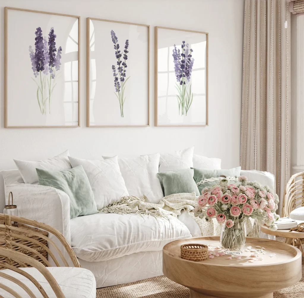 Lavender Serenity Set of 3